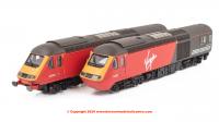 2D-019-205 Dapol Class 43 HST Virgin Twin Pack - 43080 with buffers & 43091 without buffers